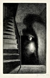 KLEEN, Tyra (1874-1951). 🇸🇪 Light and Shadows, 1907.. Free illustration for personal and commercial use.