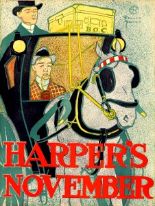 PENFIELD, Edward.  Harper’s November, 1896.