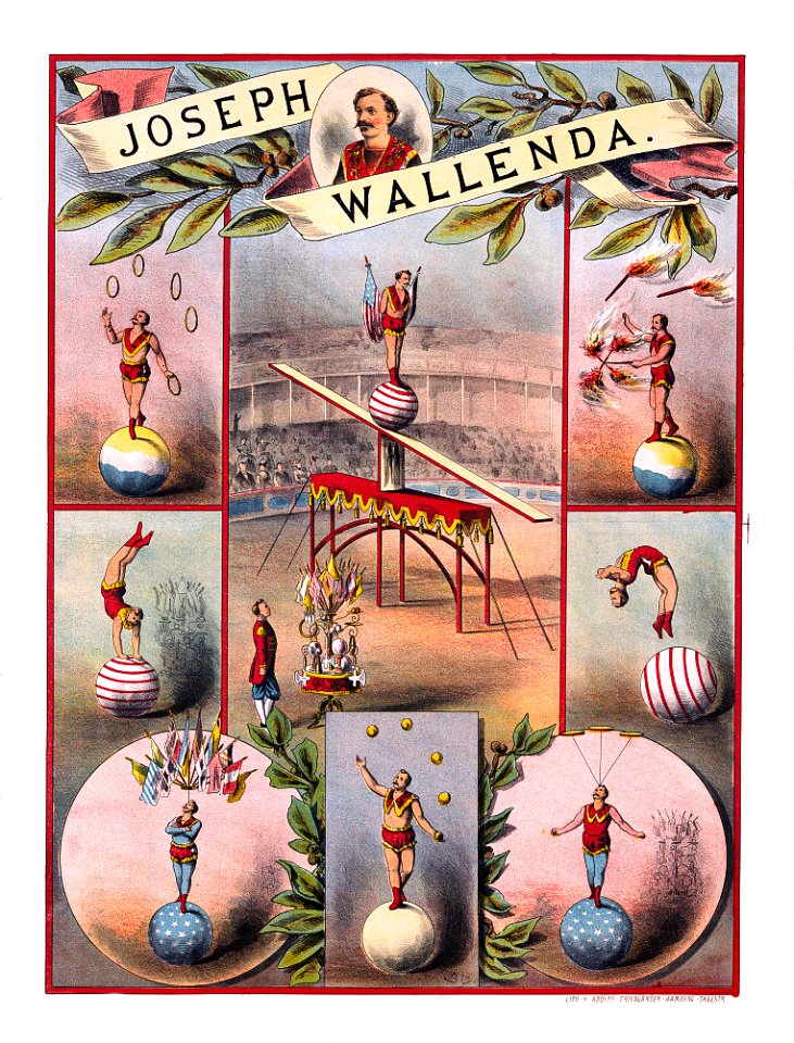 Joseph Wallenda, c. 1884
