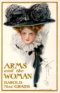 FISHER, Harrison (1875-1934). 🇺🇸  "Arms and the woman" by Harold MacGrath, 1909.