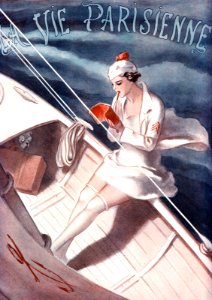 VALLÉE, Armand.  Cover of La Vie Parisienne, June 18, 1927.