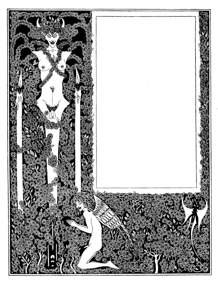 BEARDSLEY, Aubrey. A portfolio of Aubrey Beardsley's drawings illustrating Salomé by Oscar Wilde-1, 1907.