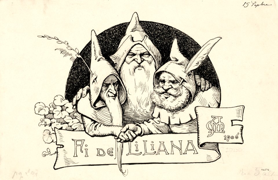 MESTRES i OÑÓS, Apel•les. Fi de Liliana, 1906.