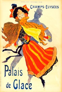 CHÉRET, Jules (1836-1932). 🇫🇷  Palais de Glace, 1896.