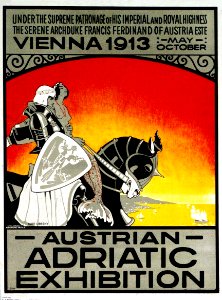 LIBESNY, Kurt.  Austrian Adriatic Exhibition, Vienna, 1913.