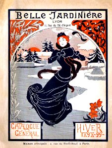 THIRIET, Henri.  Belle Jardinière, Lyon, Winter 1898-99.