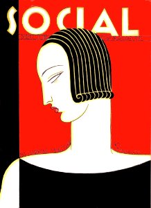 MASSAGUER, Conrado W. Social magazine, La Habana, Cuba, March 1931.