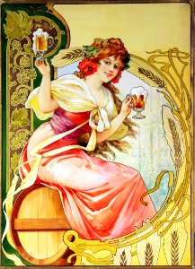 TAMAGNO, Francisco.  [Beer ad?]