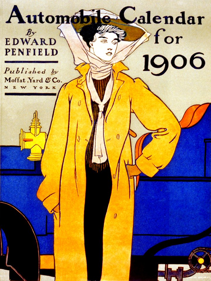 PENFIELD, Edward.  Automobile Calendar for 1906.