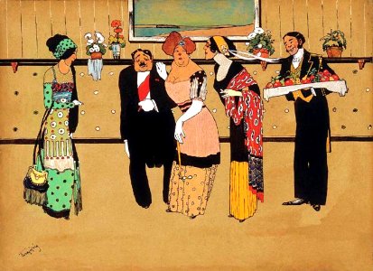 FARAGÓ, Géza (1877-1928). Reception, c. 1910s