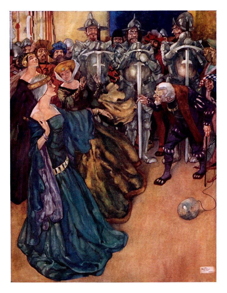 FLINT, William Russell (1880-1969).   W. S. Gilbert,  Savoy Operas , "Princess Ida", 1909.