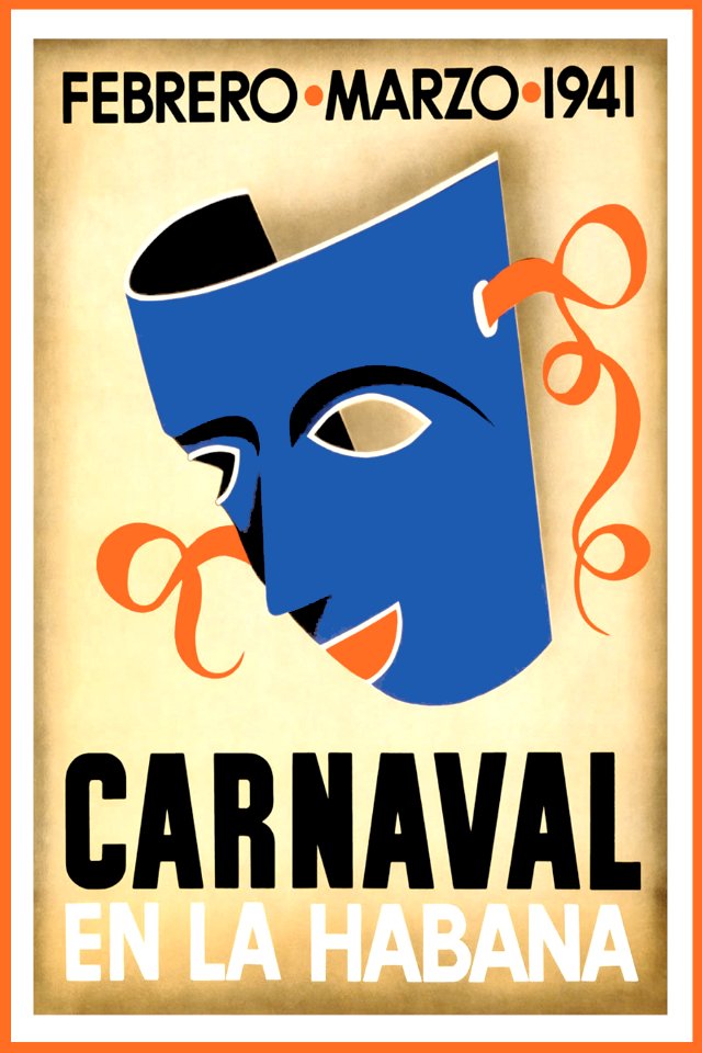 Carnaval en La Habana, 1941.
