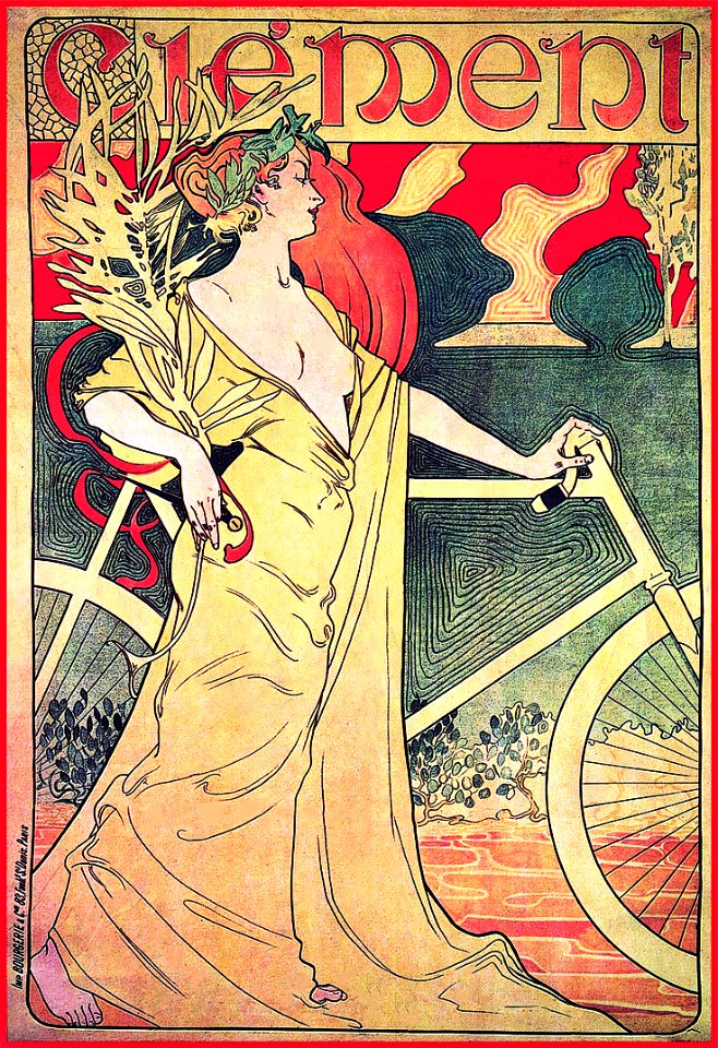 MISTI (Ferdinand Mifliez, 1865-1923). Clement Bicycles, 1903.