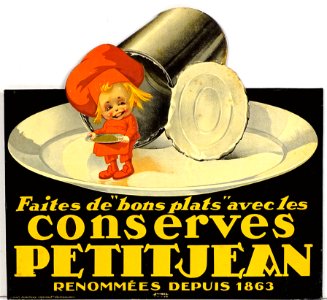 AUZOLLE, Marcellin.  Conserves Petitjean.