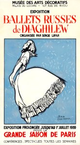 COCTEAU, Jean (1889-1963).  🇫🇷  Ballets Russes de Diaghilew, 1939.