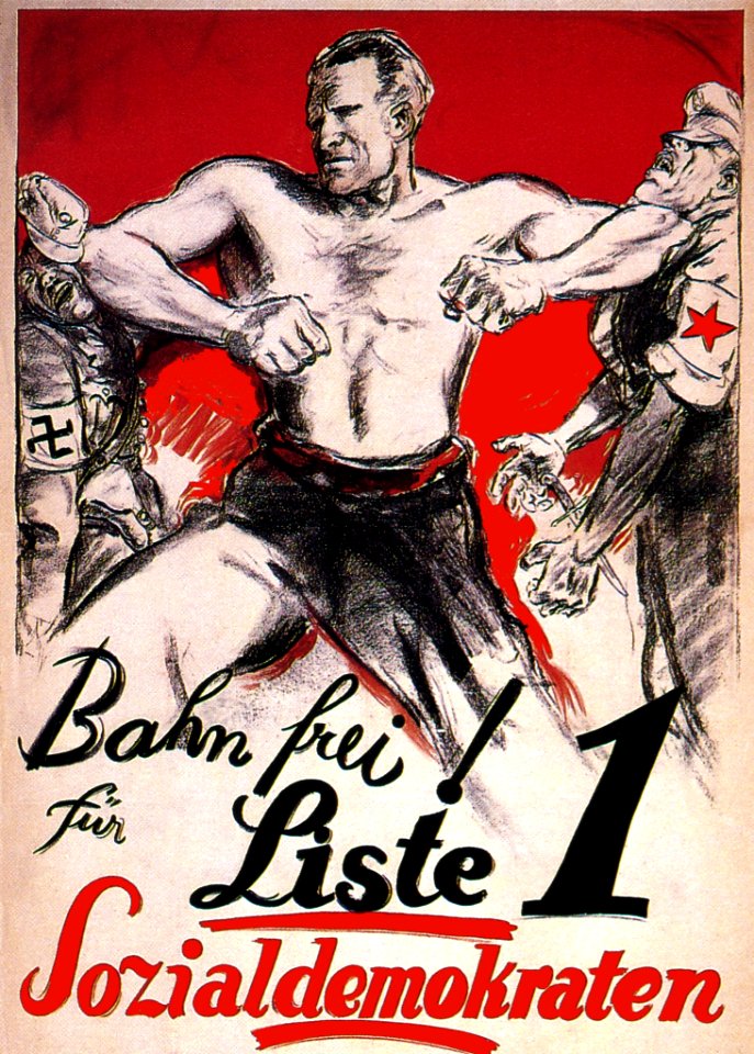 Bahn frei für Liste 1, Sozialdemokraten.