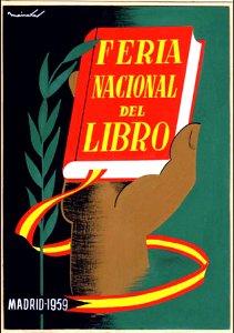 Feria Nacional del Libro, Madrid, 1959.