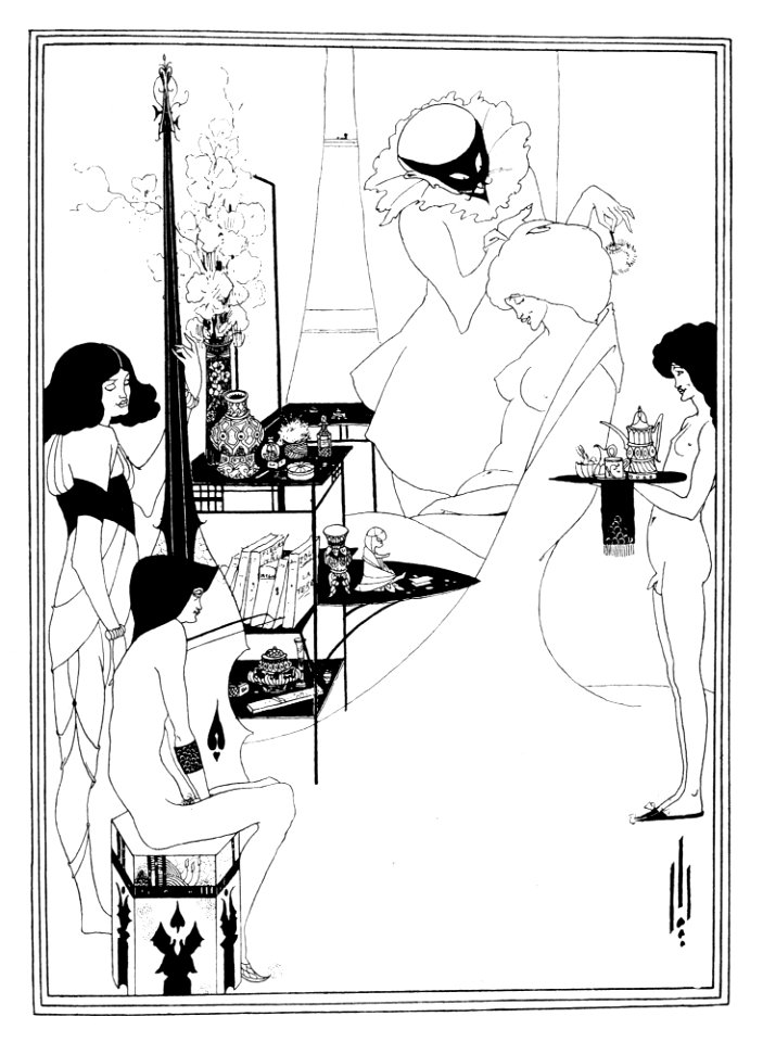 BEARDSLEY, Aubrey. A portfolio of Aubrey Beardsley's drawings illustrating Salomé by Oscar Wilde-11, 1907.