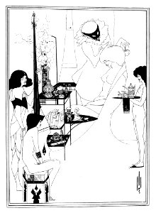 BEARDSLEY, Aubrey. A portfolio of Aubrey Beardsley's drawings illustrating Salomé by Oscar Wilde-11, 1907.