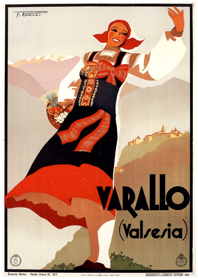ROMOLI, Filippo.  Varallo, Valsesia, 1936.