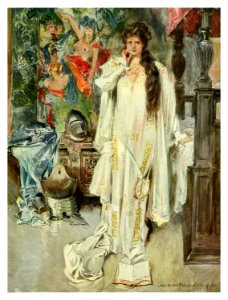 CHRISTY, Howard Chandler (1872-1952). 🇺🇸 The Princess, 1911.. Free illustration for personal and commercial use.