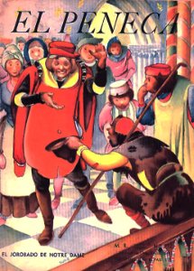 CORÉ. El Jorobado de Notre Dame, El Peneca, 1949