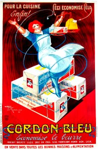 Le MONNIER, Henry. 🇫🇷  Cordon Bleu Economise le Beurre, 1925.