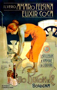 HOHENSTEIN, Adolfo.  Distilleria a vapore di liquori Gio. Buton e Co., 1890.