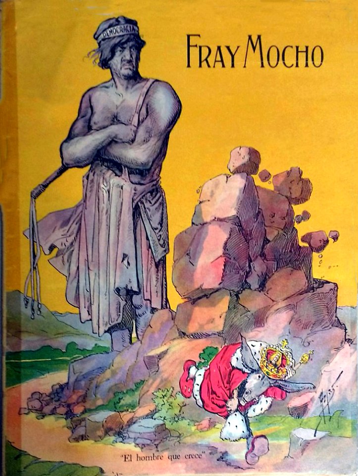 CAO LUACES, José María. Fray Mocho, "Democracia, El hombre que crece" (Democracy, The man who keeps growing).