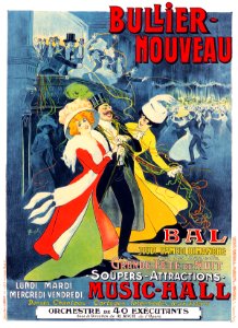 AUZOLLE, Marcellin. Bal Bullier-Nouveau.