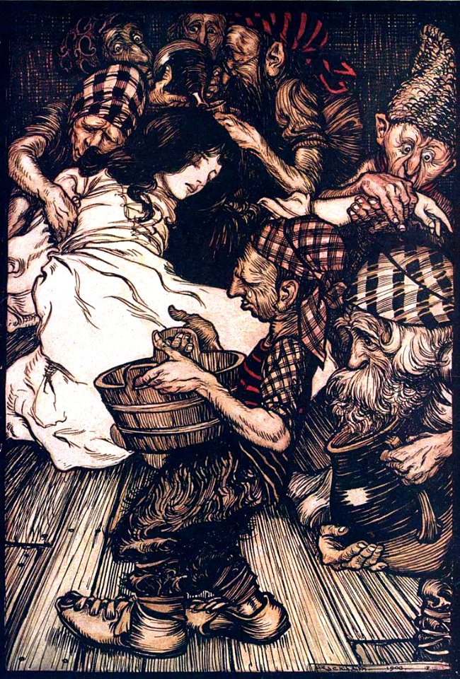 RACKHAM Arthur (1867-1939)-Snow White