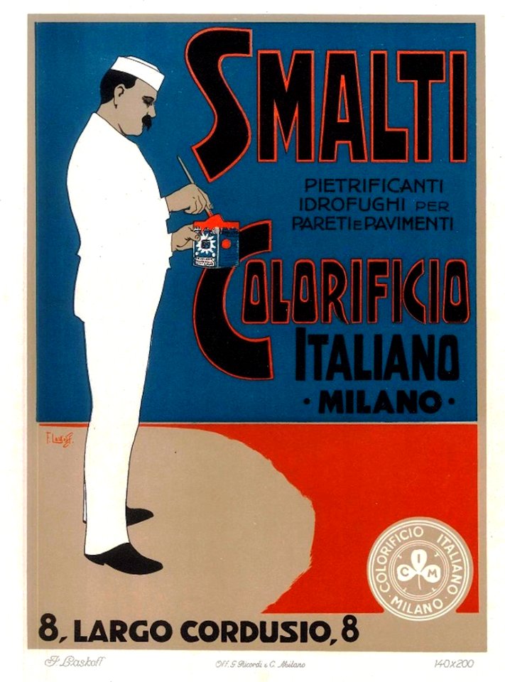 LASKOFF, Franz.  Smalti Colorificio, Milano.