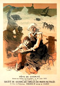 CHÉRET, Jules (1836-1932). 🇫🇷  Fête de Charité, 1897.