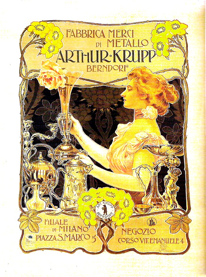 TERZI, Aleardo.  Fabbrica Merci di Metallo Arthur Krupp.