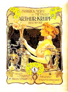 TERZI, Aleardo.  Fabbrica Merci di Metallo Arthur Krupp.