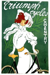 MISTI (Ferdinand MIFLIEZ). Cycles Coventry, 1907.. Free illustration for personal and commercial use.