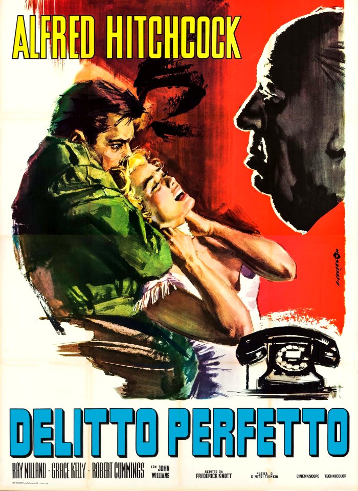 CESSELON, Angelo. "Delitto Perfetto" (Dial M for Murder), Hitchcock, c. 1955.