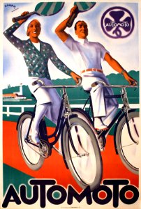 LAURO, Maurice.  🇫🇷 Automoto bicycles.