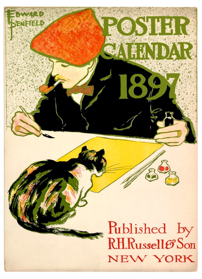 PENFIELD, Edward.  Poster Calendar 1897, 1896.