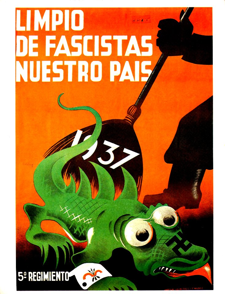 GARAY, Luis.  Limpio de Fascistas Nuestro País, 1937.