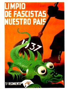 GARAY, Luis.  Limpio de Fascistas Nuestro País, 1937.