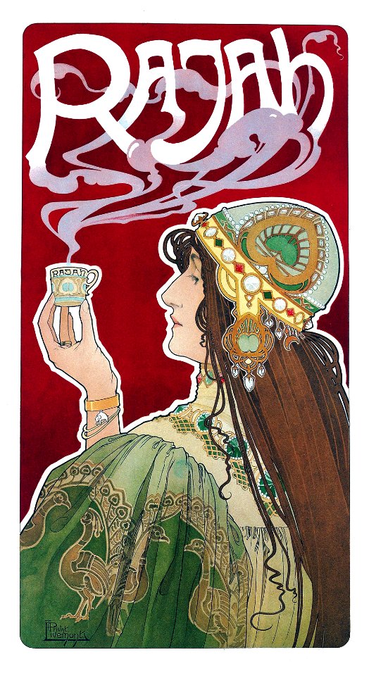 PRIVAT LIVEMONT, Henri.  Rajah Tea.