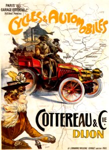 TAMAGNO, Francisco.  Cycles & Automobiles Cottereau & Cie., Dijon, c. 1899.