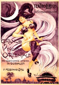 VILLA, Aleardo.  Teatro Lirico Internazionale, Feb. 1896.