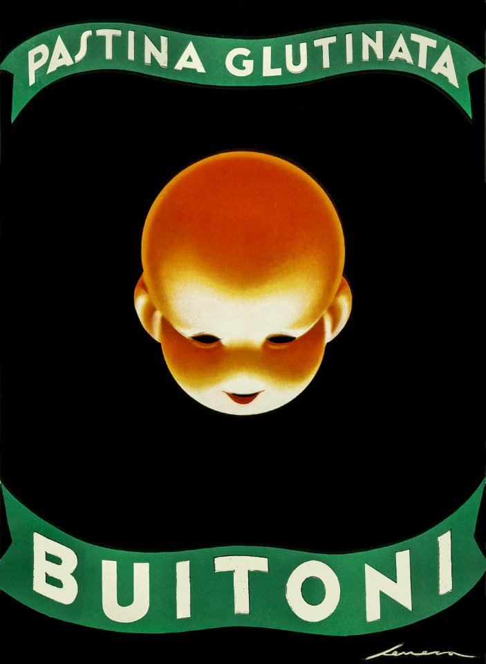 SENECA, Federico.  Buitoni, Pastina Glutinata, 1929.