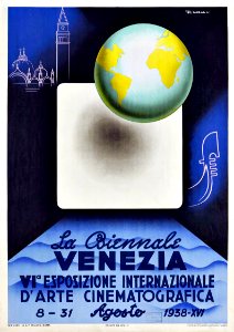 RICCOBALDI DEL BAVA, Giuseppe.  La Biennale Venezia VIa Esposizione Internazionale d'Arte Cinematografica, 1938.