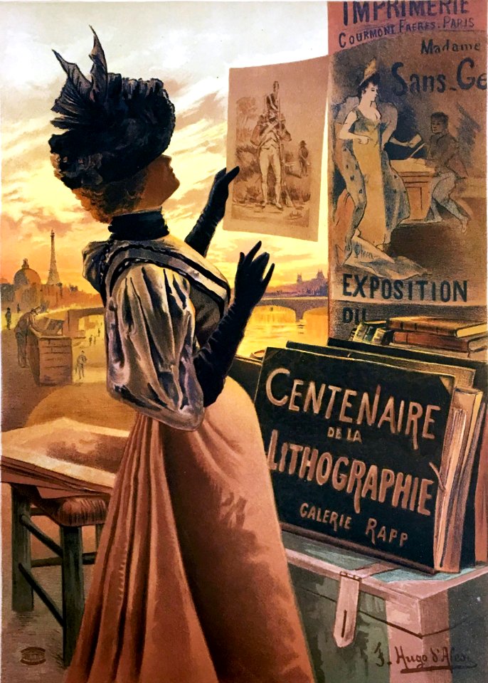 d'ALÉSI, F. Hugo. Exposition du Centenaire de la Lithographie, 1897.