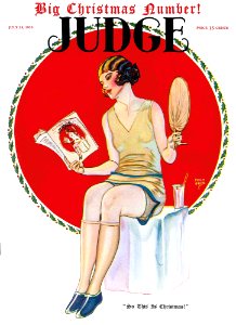 HOLMGREN, R. John (1897-1963).  🇺🇸  Cover of Judge magazine, July 25, 1925.