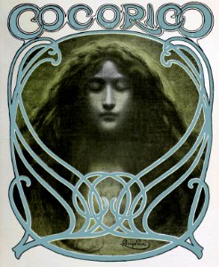 KUPKA, František (1871-1957). 🇨🇿 Cover of Cocorico, Nº 46, 1901.