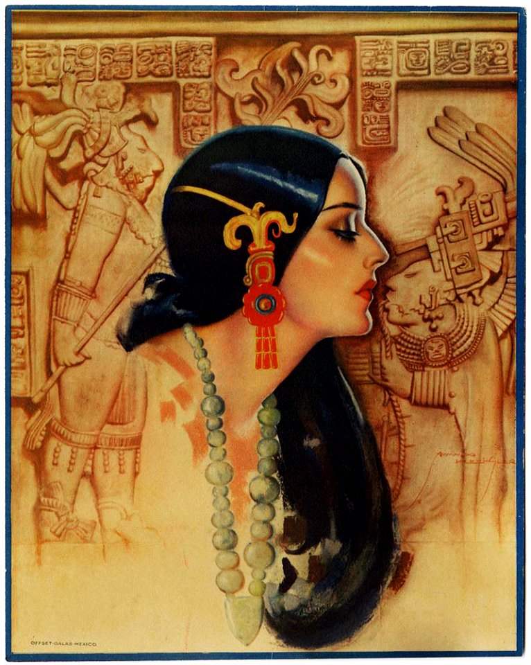 DRECHSLER, Armando. 🇲🇽  Mayan Princess, 1942.